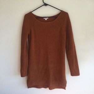 Knit Copper Sweater